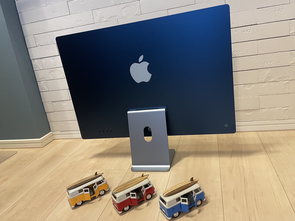 M1 iMac blue